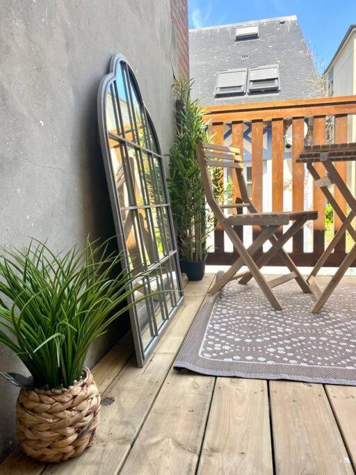 Studio Avec Terrasse A Deauville Extérieur photo